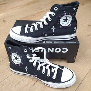 Womens Converse Chuck All Star Hi Celestial Stars Blueberry Ice A13513F 9 NIB